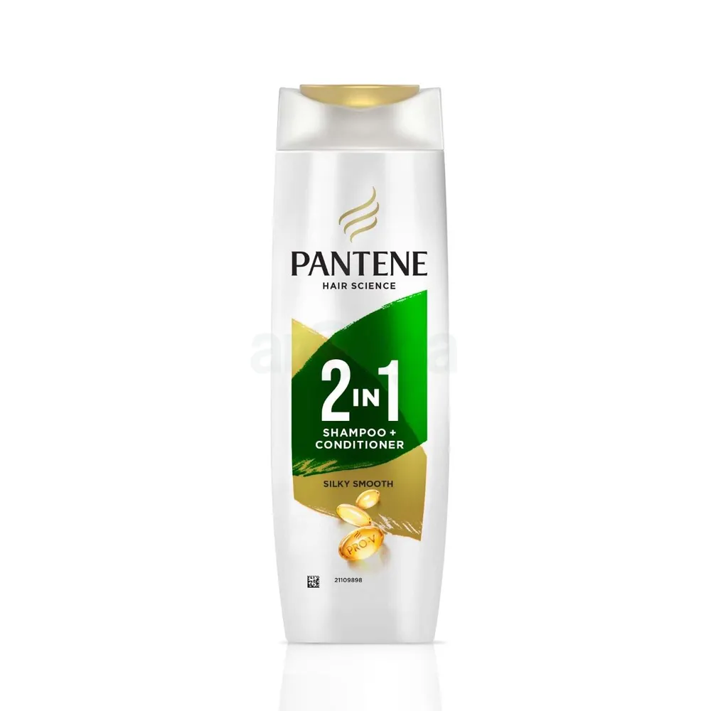 Pantene 2-in-1 Silky Smooth Care Shampoo + Conditioner – 180 ml